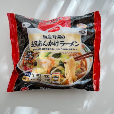 コープデリ　お試しセット　あんかけラーメン